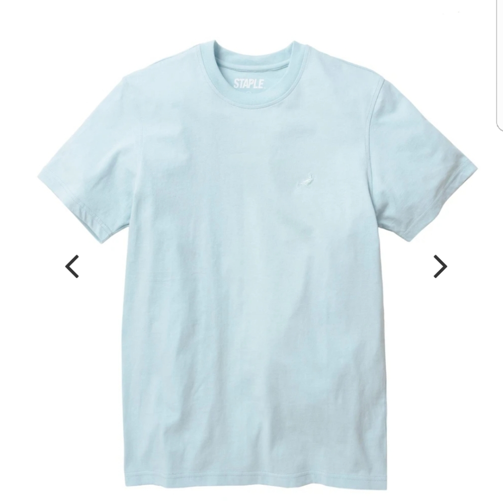 Staple Pigeon Tonal Logo Tee Sky Blue Sz M